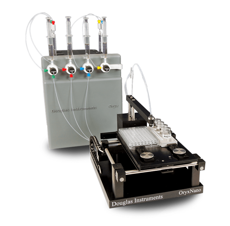 OryxNano protein crystallization robot for sitting drop screening and simple optimization