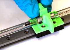 Preparing lipidic cubic phase with the LCP mixer kit